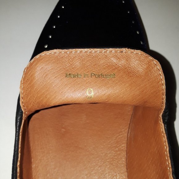 WALK  London. Suede loafers for men. Size 9, bluish color. main image 5